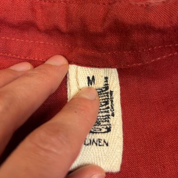 Chintamani Alchemistry Linen Jumpsuit Medium Lagenlook Boho Indie - Picture 4 of 12